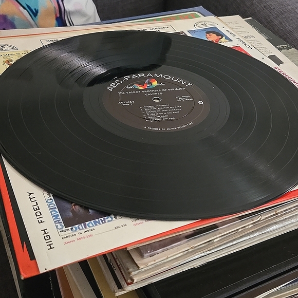 MONO CALYPSO LP Vinyl TALBOT BROTHERS of BERMUDA ABC-PARAMOUNT 156 "CALYPSOS" - Picture 5 of 6